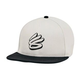 Under Armour SC30 Steph Curry Snapback Hat White Clay NBA Basketball Cap 1383487